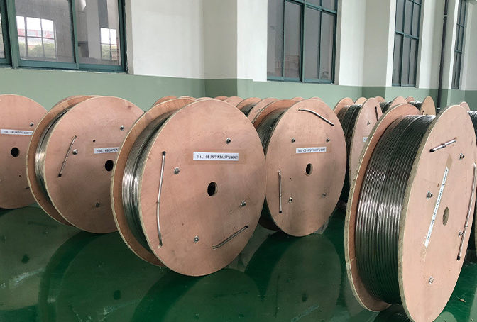 Капілярні котушки з нержавіючої сталі